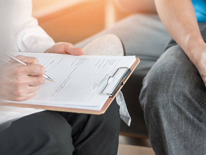 Lavt stoffskifte / lege noterer fra samtale med pasient