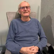 Hans Kristian kneprotese.