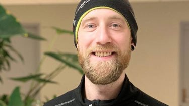 Niklas fornøyd etter ASA-behandling.