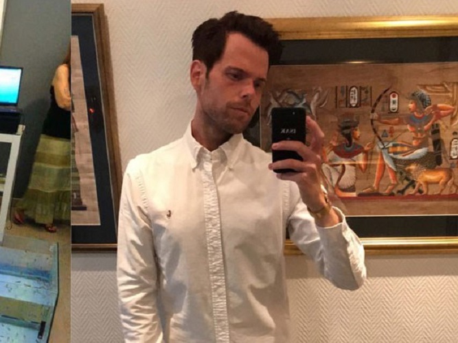 Tom før og etter slankeoperasjon.