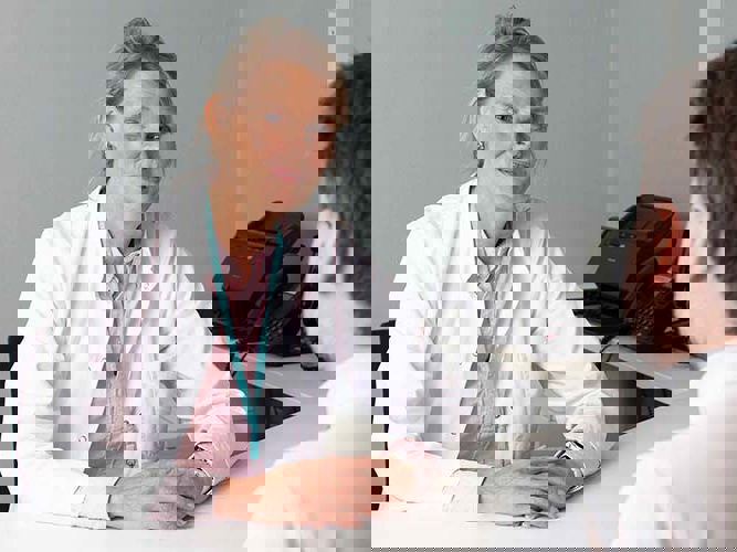 Gulla i konsultasjon.