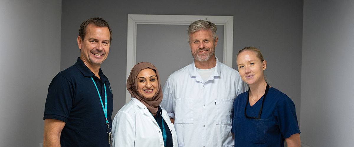 medarbeidere Aleris Drammen. 